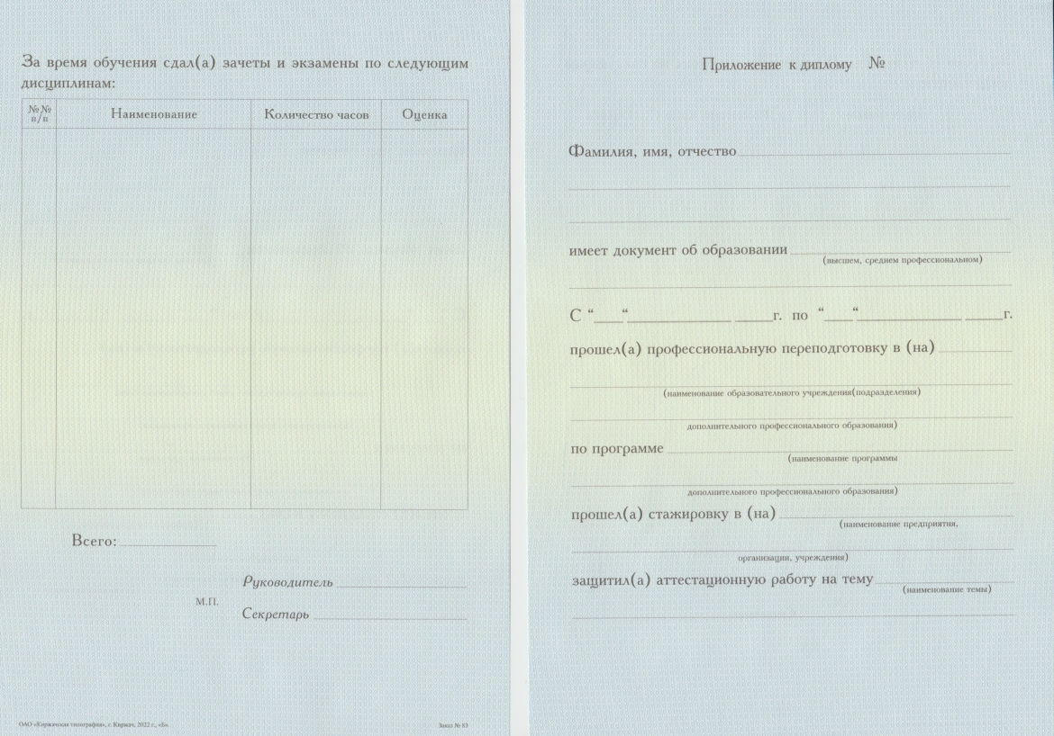 Итоговые документы | АНО ДПО "Институт государственного и ...